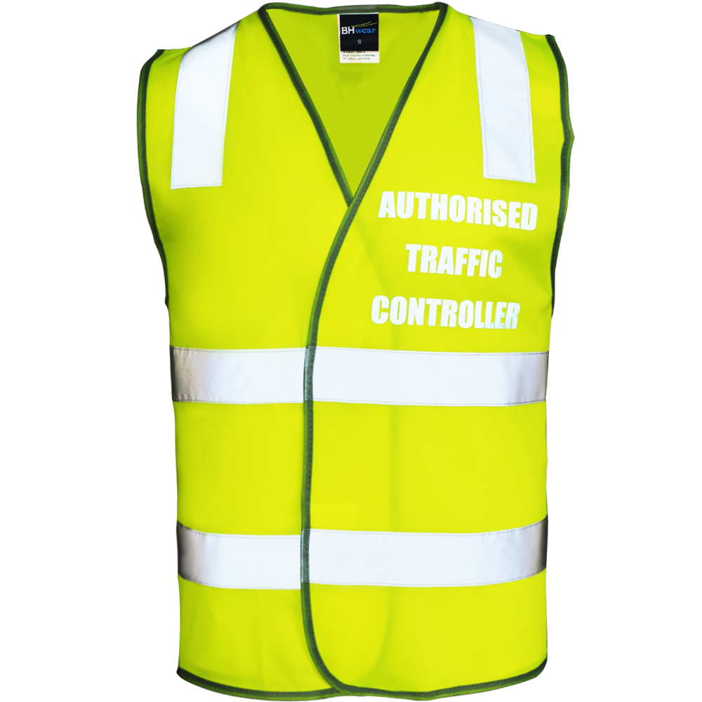 Day/Night Traffic Controller Lime Vest